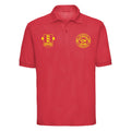 PAULSGROVE & TED HARRIS ABC POLO SHIRT - Red