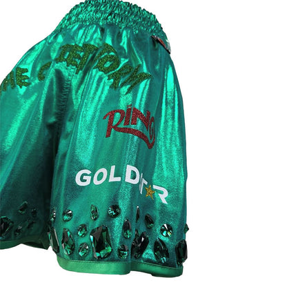 Hamza Green Style Shorts