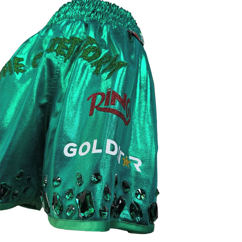 Hamza Green Style Shorts