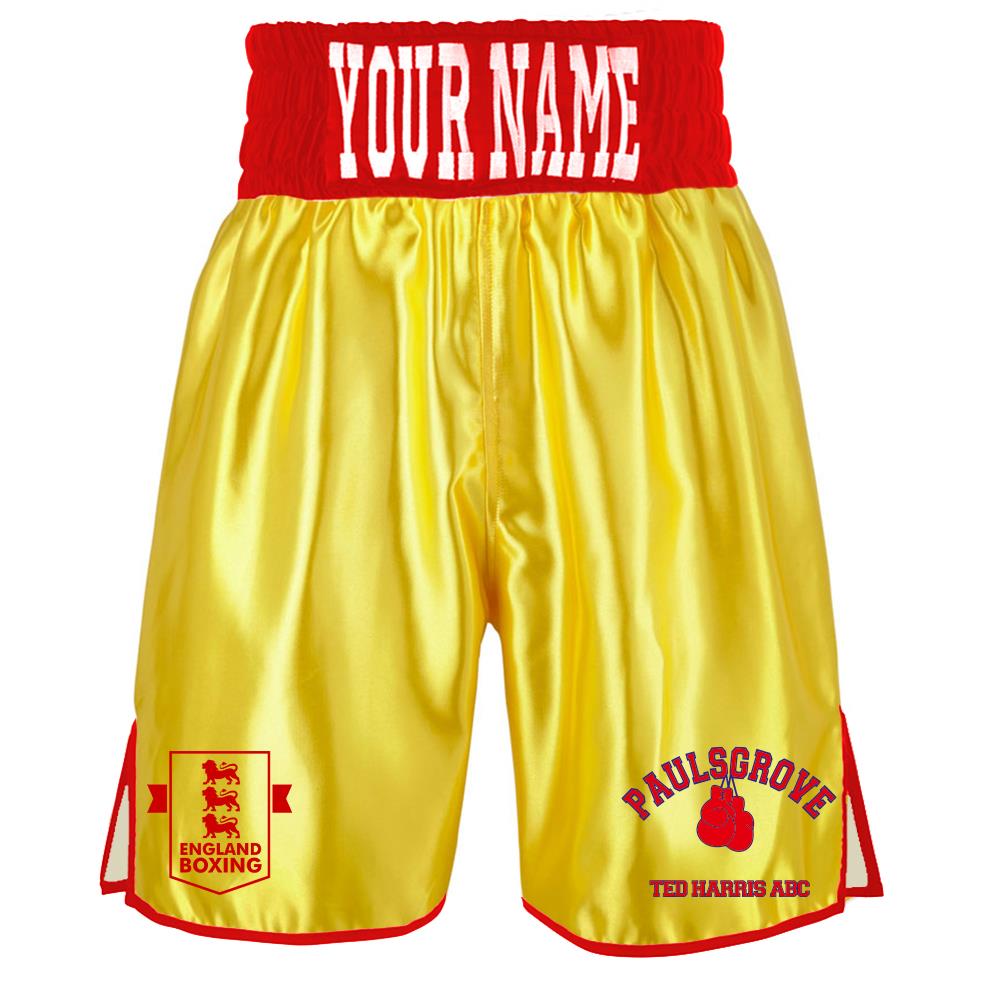 PAULSGROVE & TED HARRIS ABC BOUT BOXING SHORTS