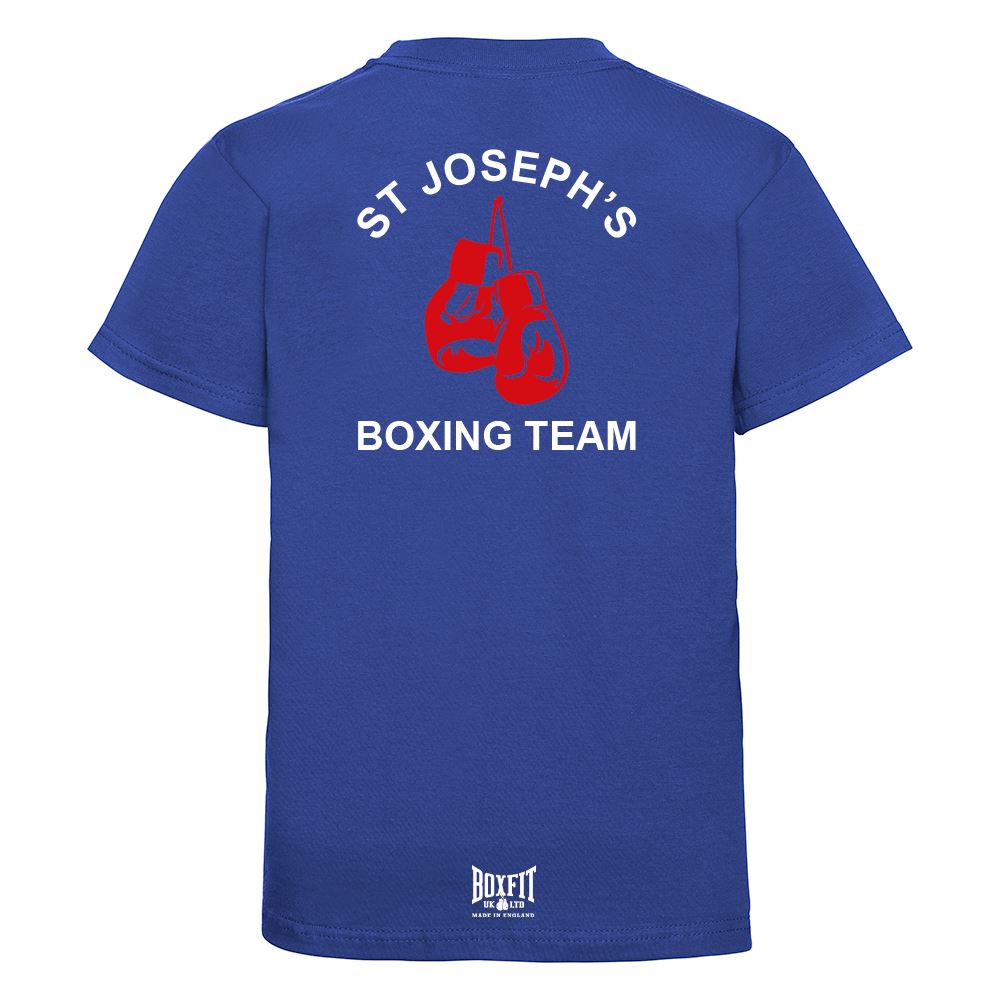 St Josephs ABC Kids Embroidered Cotton T-Shirt