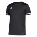 Adidas T19 Short Sleeve Jersey Top - Black