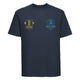 Mile Oak Boxing Academy Cotton T-Shirt - Navy
