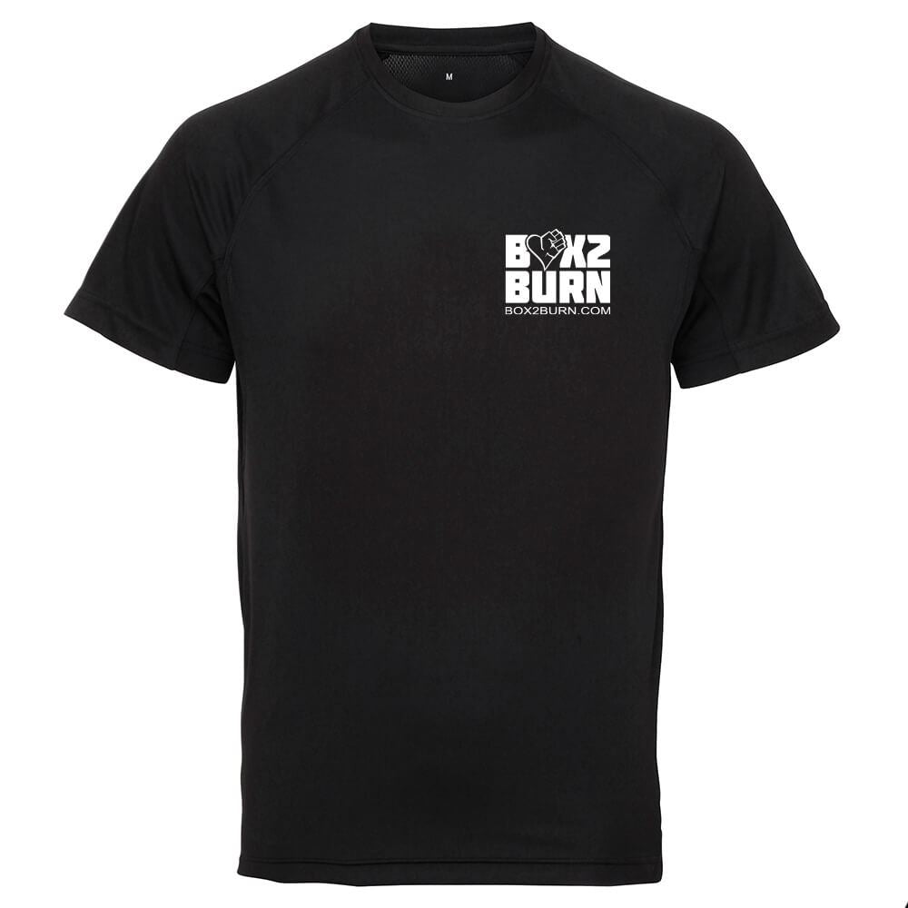 Box 2 Burn Panelled Tech Tee