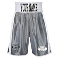 Churchills Boxing Bout Boxing Shorts - Grey/White