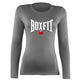Boxfit Rhino Womens L/S Large Logo Base Layer - Grey