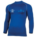 Blue Flames Abc Ls Base Layer - Royal Blue