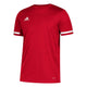 Adidas T19 Short Sleeve Jersey Top - Red