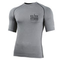 Elite Commando Fitness Short Sleeve Base Layer - Grey