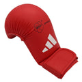 Adidas Wkf Karate Mitts Without Thumb - Red