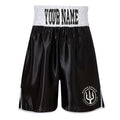 Poseidon Abc Bout Shorts - Black/White