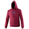 Be First Casual Kids Hoodie - Claret/Sky