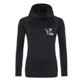 The Pt Farm Girlie Cool Cowl Neck Top - Black