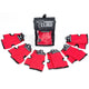 Carbon Claw Aero Inner Mitts - 6 Pack - Red