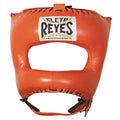 Cleto Reyes Headguard With Nylon Pointed Bar - Orange