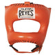 Cleto Reyes Headguard With Nylon Pointed Bar - Orange