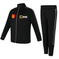 LBM League Boxing Southend Kids Slim Fit Tracksuit - Black/Grey