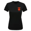 Karate England Womens Dri Fit T-Shirt - Black