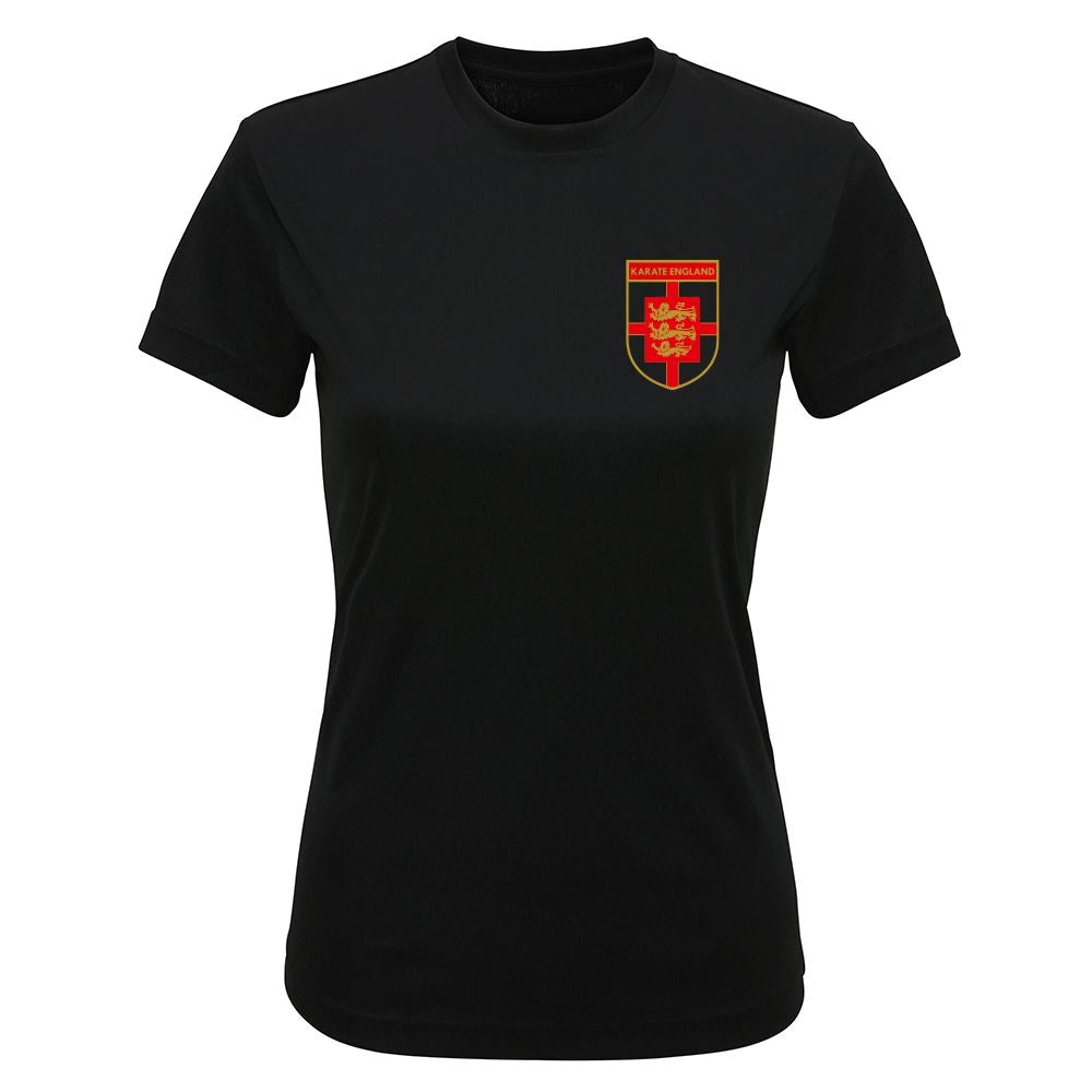 Karate England Womens Dri Fit T-Shirt