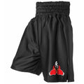 Lochaber Phoenix Abc Satin Boxing Shorts - Black