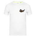 Boxing Yoga Slim Fit Sports T-Shirt - White