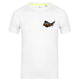 Boxing Yoga Slim Fit Sports T-Shirt - White