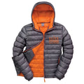 Elite Commando Fitness Lightweight Padded Jacket - Grey/Orange