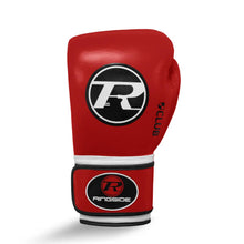 Ringside Club Leather Training Glove Red