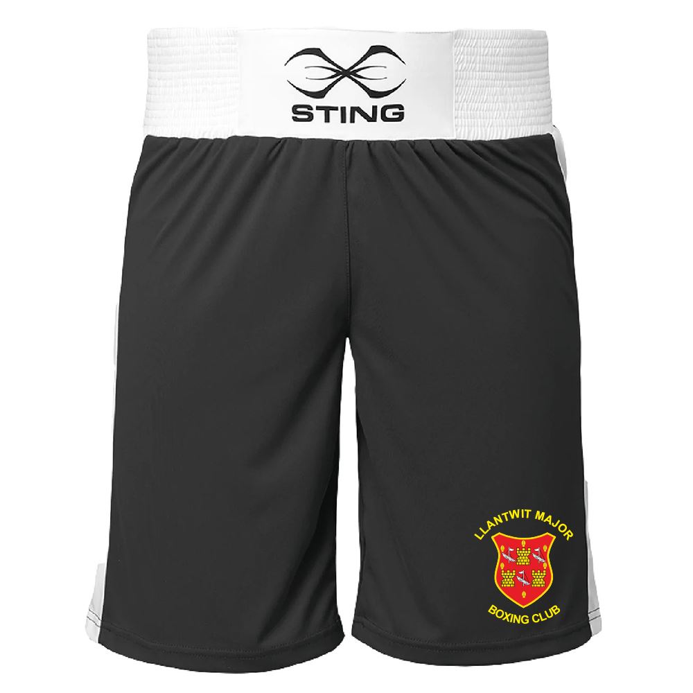 LLantwit Major Boxing Club Mens Mettle Competition Shorts