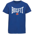 Boxfit Junior Large Branded T-Shirt - Royal