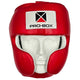 Pro Box Super Spar Leather Headguard II - Red