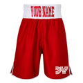 Dale Youth Boxing Club Bout Shorts - Red/White