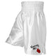 Hemel Warriors ABC Satin Boxing Shorts - White