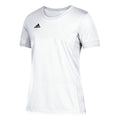 Adidas T19 Kids Short Sleeve Jersey Top - White