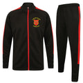 LLantwit Major Boxing Club Slim Fit Tracksuit - Black/Red