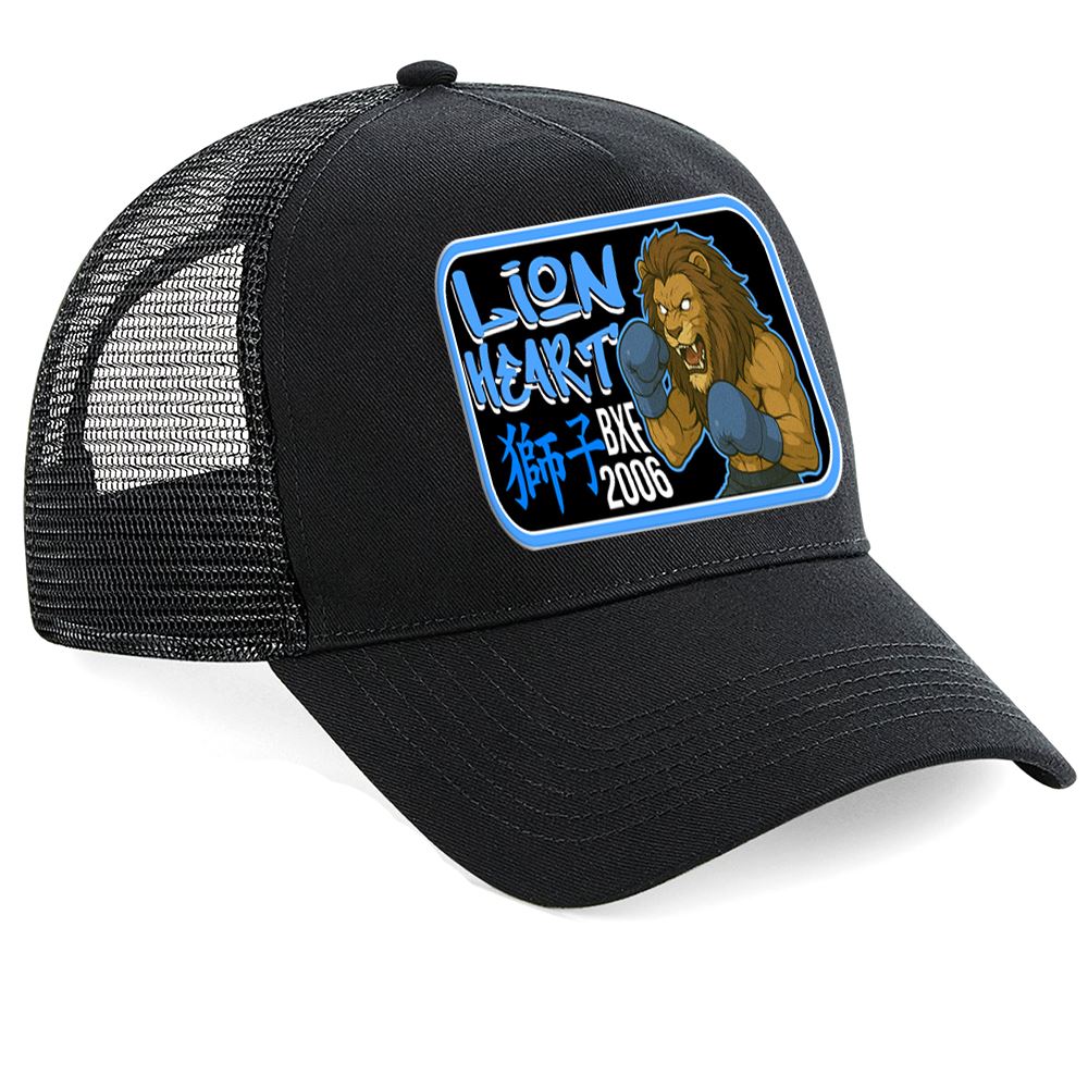 Animal Lion Heart Trucker