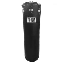 Tuf Wear All Black Leather Gigantor Punchbag 4Ft