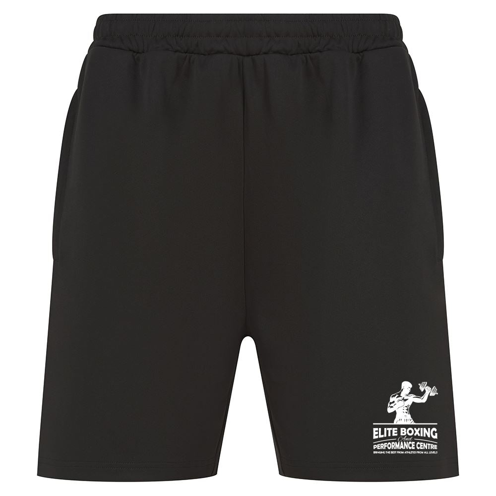 Elite Boxing & Performance Centre Knitted Shorts with Zip Pockets