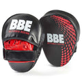 BBE FS Curved Boxing Focus Pads - Black/Red