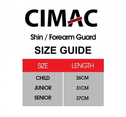 Cimac Elasticated Shin/Forearm Protectors