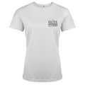 Elite Commando Fitness Womens Sports T-Shirt - White
