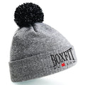 Boxfit Bobble Hat - Grey/Black