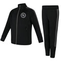 New Saints Boxing Club Kids Poly Tracksuit - Grey/Black