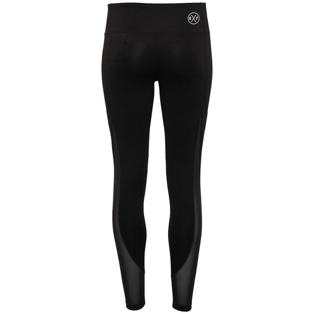 Bxf Womens Mesh Tech Panel Leggings Full Length