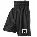Dennis & Dyer Boxing Academy Satin Shorts - Black
