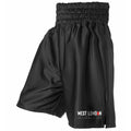 West London Amateur Boxing Club Satin Boxing Shorts - Black