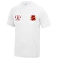 Stallards Gym White Poly Tee - White