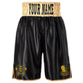 Frome ABC Satin Shorts - Black/Gold