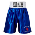 St Josephs ABC Embroidered Bout Boxing Shorts - Royal Blue/White