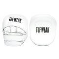 Tuf Wear Infinity Elite Leather Cuban Pads - White/Black